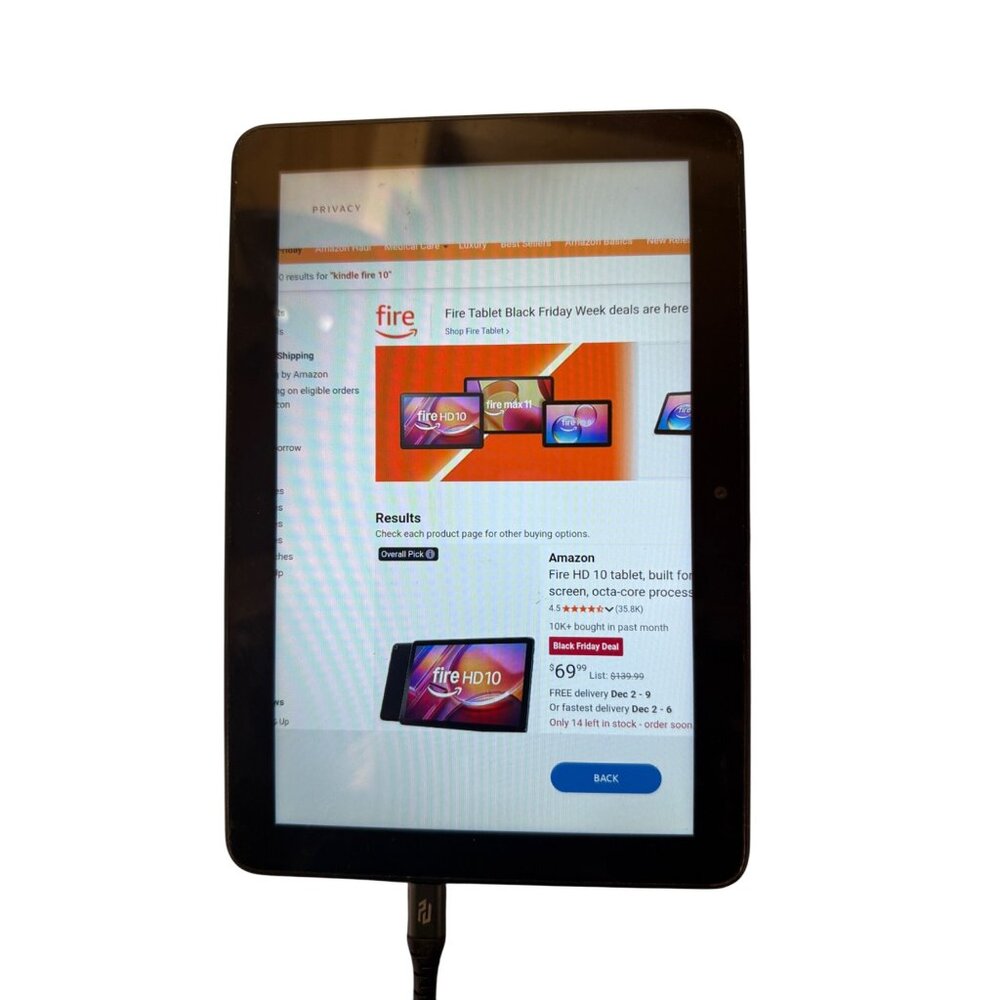 ✨ 💻 Kindle Fire HD 8 (10th Gen) - 32GB - Wi-Fi Only - Black (K72LL4)